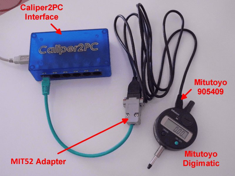 Mitutoyo Digimatic Adapter MIT52