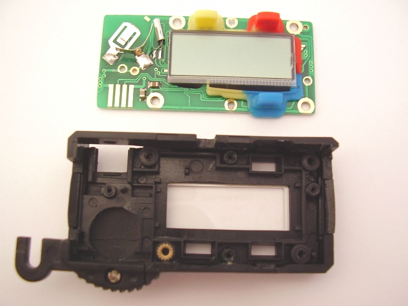 Encoder PCB unscrewed